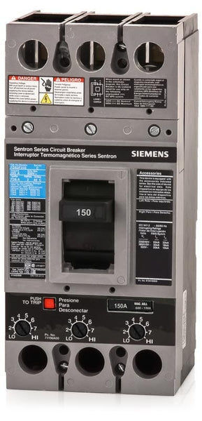 Siemens FD63B150 - 150A 3 Pole Molded Case Circuit Breaker