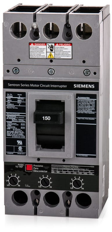 Siemens FXD63H150L 3 Pole Circuit Breaker