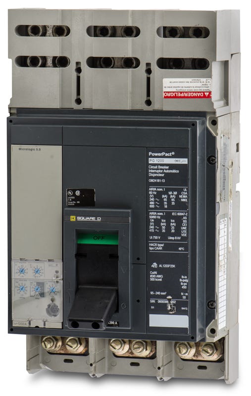 Square D GM24181-13 Power Pact Circuit Breaker