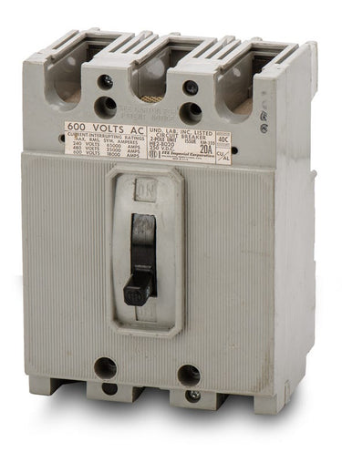 ITE Siemens HE2B020 2 Pole Circuit Breaker