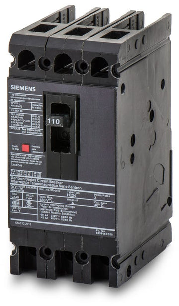 Siemens HED43B110L 3 Pole Circuit Breaker
