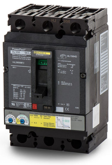 Square D HJL36050M72 3 Pole Circuit Breaker