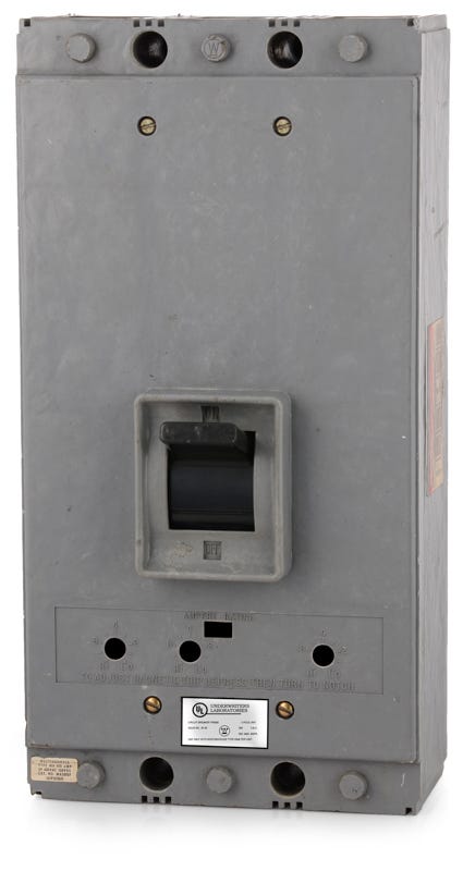 Eaton/Cutler-Hammer HMA3800F 3 Pole Circuit Breaker