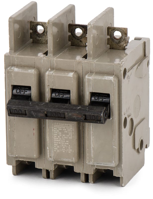 Siemens HQ3B100 3 Pole Circuit Breaker