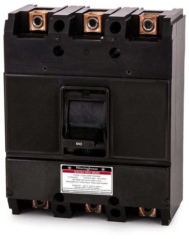 Eaton/Cutler-Hammer J3090 3 Pole Circuit Breaker