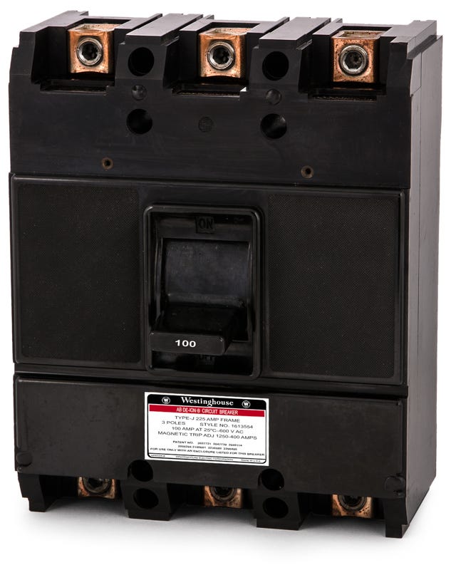 Eaton/Cutler-Hammer J3100 3 Pole Circuit Breaker