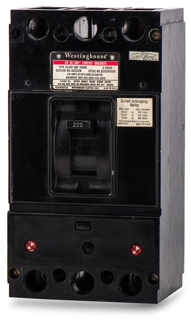 Westinghouse JA2225 2 Pole Circuit Breaker