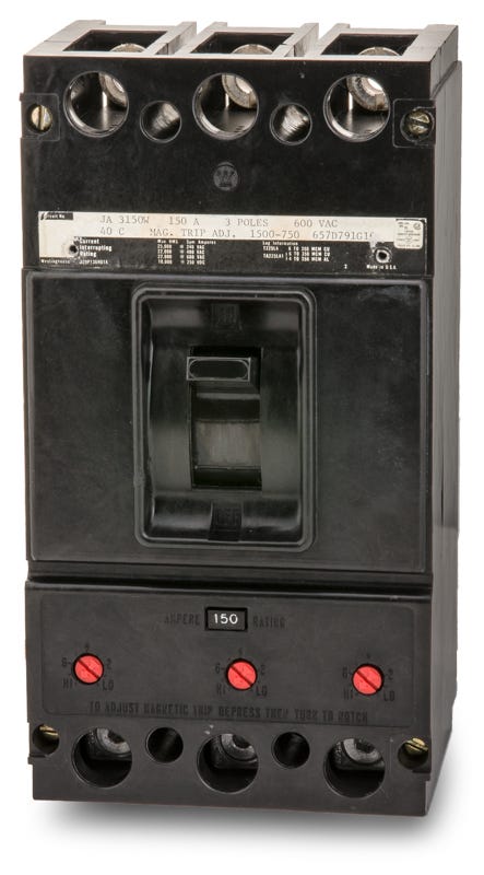 Eaton/Cutler-Hammer JA3150 3 Pole Circuit Breaker