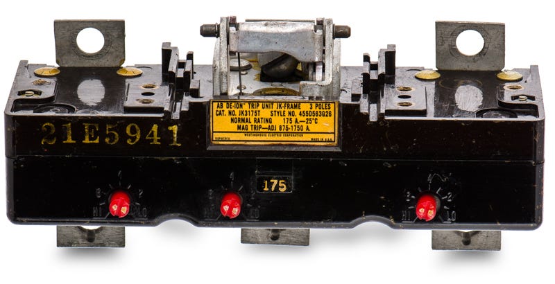 Westinghouse JK3175T Trip Unit