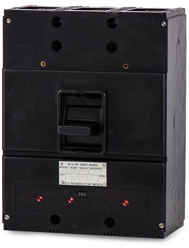Westinghouse JKL3250 3 Pole Circuit Breaker