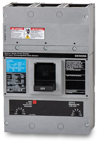 Siemens JXD62B225 2 Pole Circuit Breaker