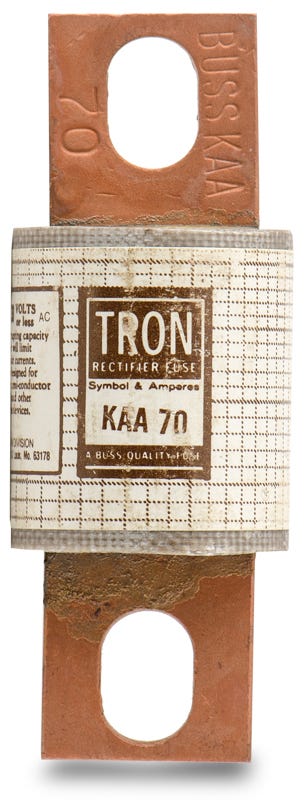 Eaton Bussmann KAA-70 Fast Acting Fuse