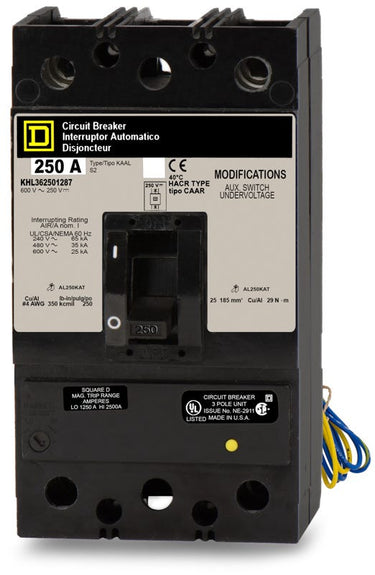 Square D KHL362501287 3 Pole Circuit Breaker