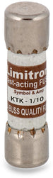 Eaton Bussmann KTK-1-10 Fast Acting Midget Fuse