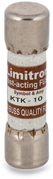 Eaton Bussmann KTK-10 Fast Acting Midget Fuse