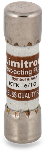 Eaton Bussmann KTK-6-10 Fast Acting Midget Fuse