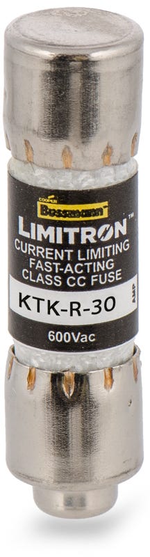 Eaton Bussmann KTK-R-30 Fast Acting Midget Fuse – SuperBreakers