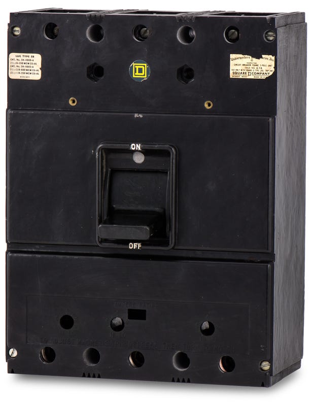 Cutler-Hammer / Westinghouse LA3400F 3 Pole Circuit Breaker
