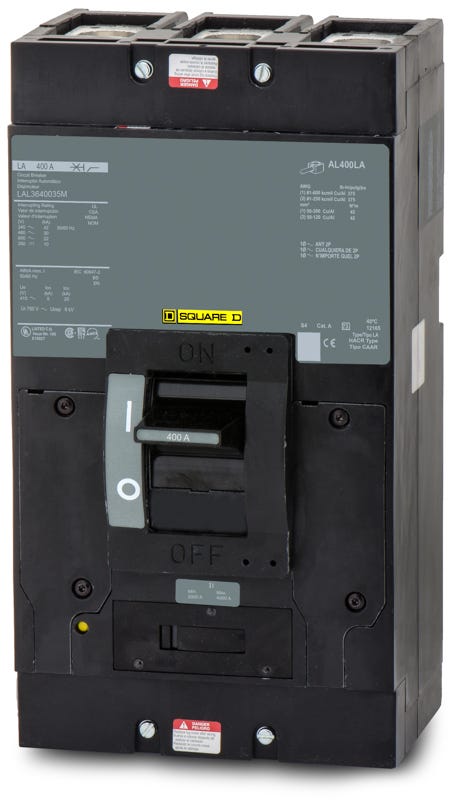 Square D LAL3640035M 3 Pole Circuit Breaker