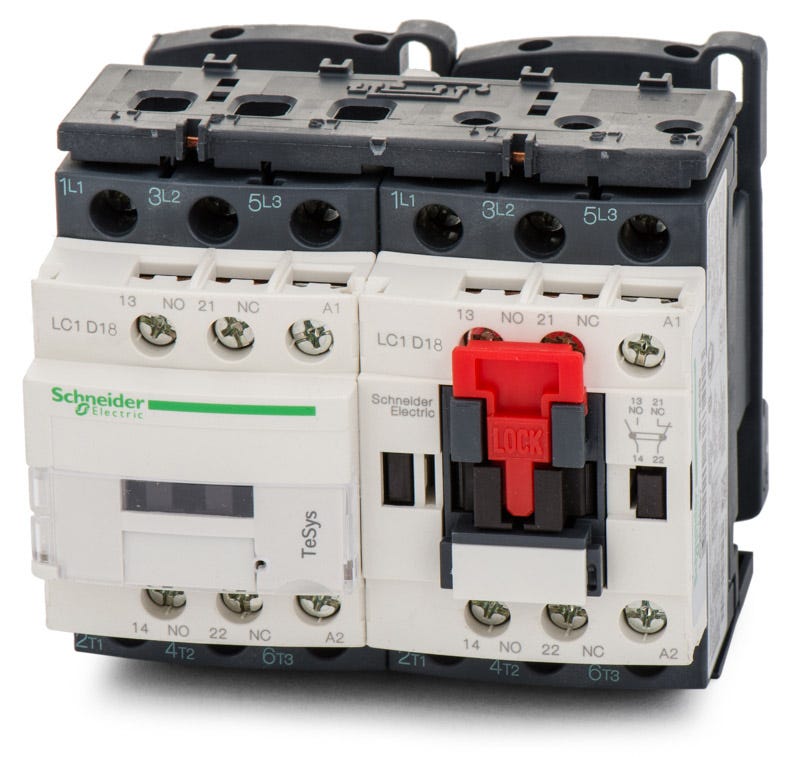 Telemecanique LC2D18BD Reversing Contactor