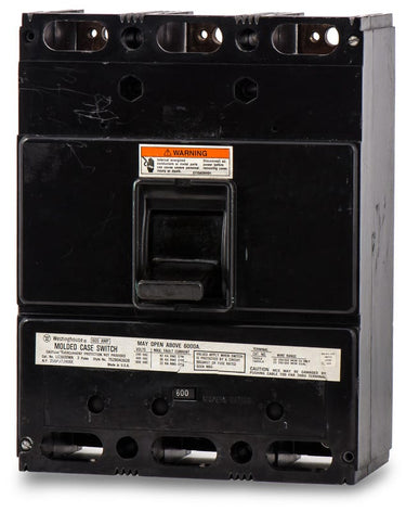 Westinghouse LC3600WK 3 Pole Circuit Breaker
