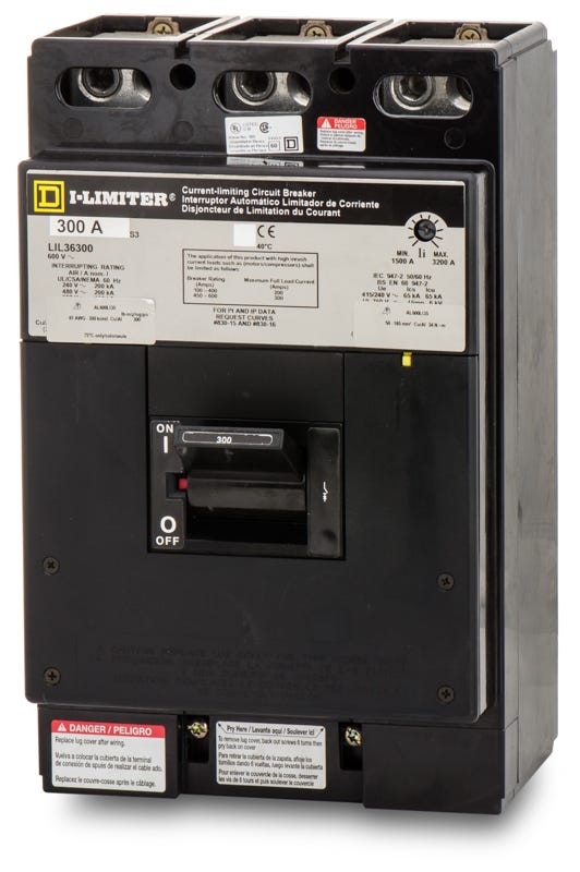 Square D LIL36300 3 Pole Circuit Breaker