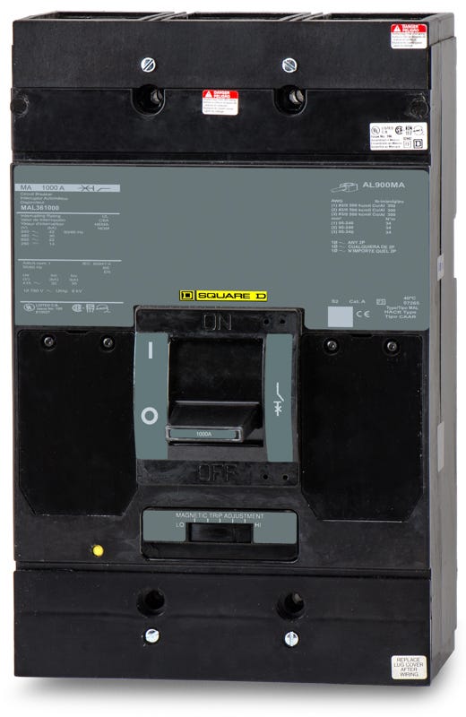Square D MAL361000 3 Pole Circuit Breaker