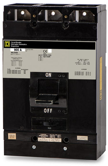 Square D MAL36900 3 Pole Circuit Breaker
