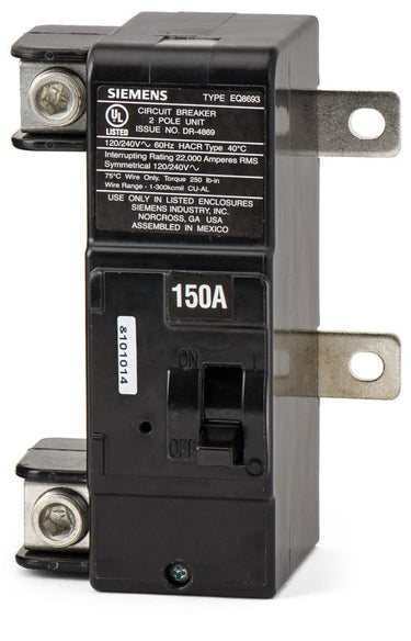 Siemens MBK150A 2 Pole Circuit Breaker