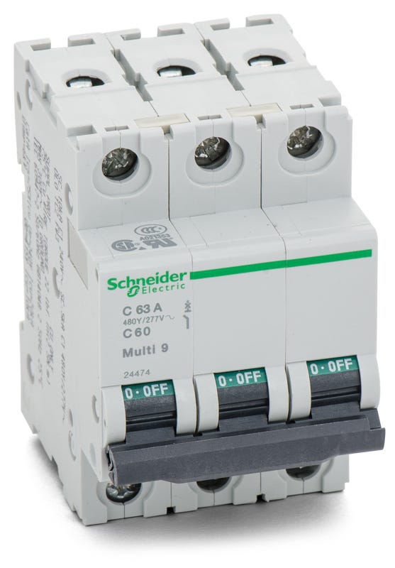 Square D MG24474 3 Pole Circuit Breaker