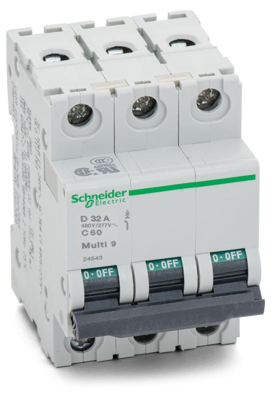 Square D MG24543 3 Pole Circuit Breaker