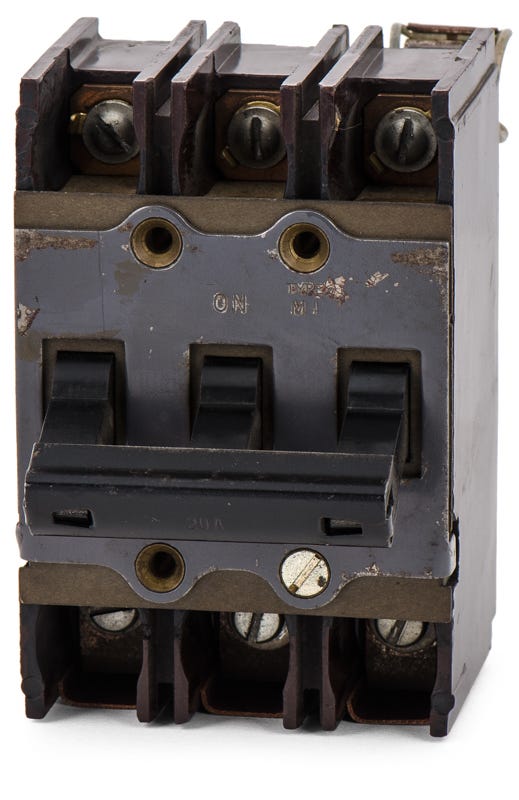 Square D MH320 3 Pole Circuit Breaker