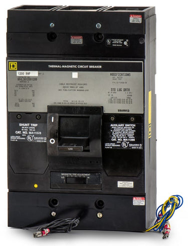 Square D MHL3612001288 3 Pole Circuit Breaker