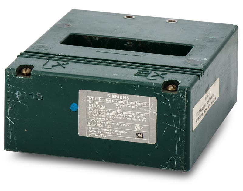 Siemens N12SNDA Neutral Sensing Transformer