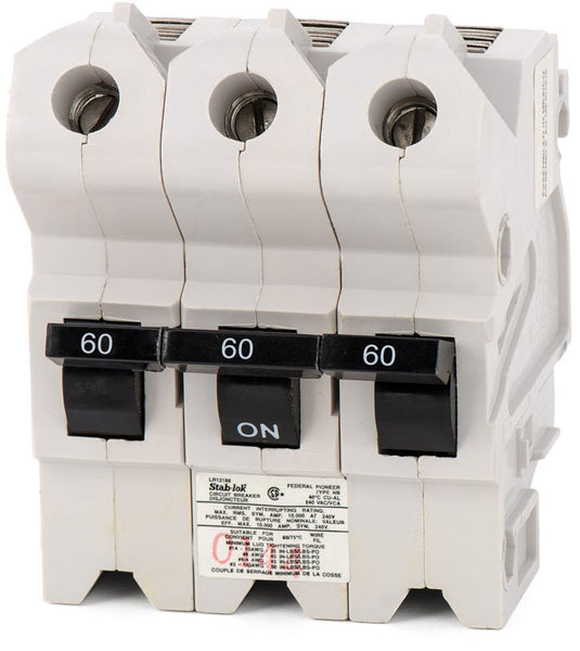 Federal Pacific NB232060 - 60A 3 Pole Molded Case Circuit Breaker