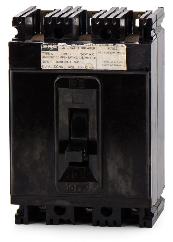 Federal Pacific NE233015 3 Pole Circuit Breaker