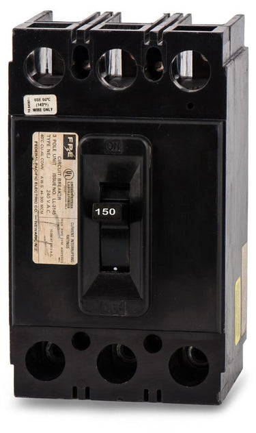 Federal Pacific NEJ233150 3 Pole Circuit Breaker