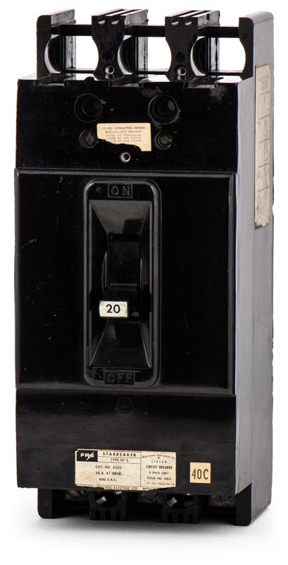 Federal Pacific NFS4320 3 Pole Circuit Breaker