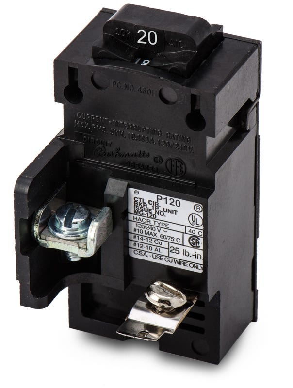 Siemens P120 1 Pole Circuit Breaker