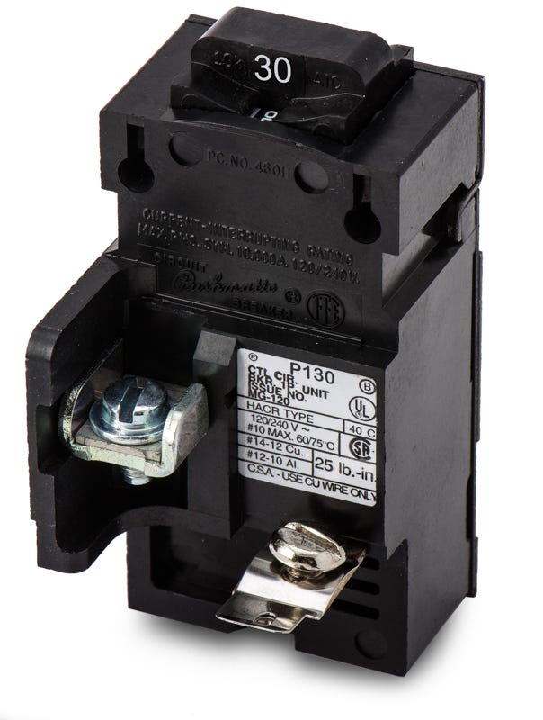 Siemens P130 - 30A 1 Pole Molded Case Circuit Breaker – SuperBreakers