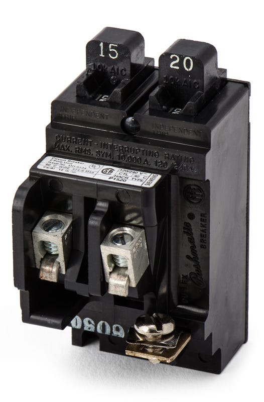 Siemens P1520 2 Pole Circuit Breaker