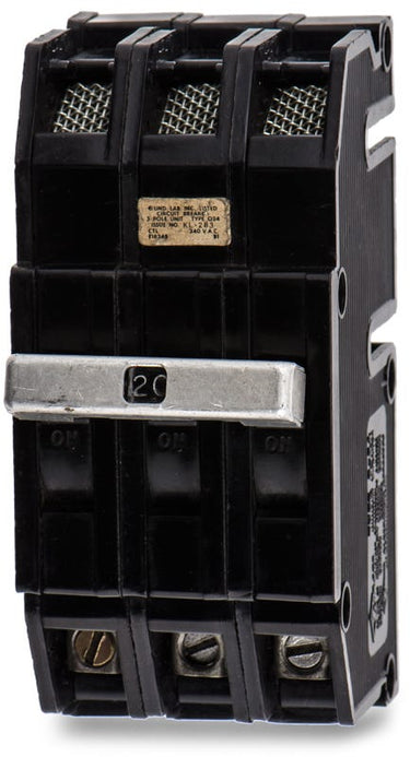 Zinsco Q243020 3 Pole Circuit Breaker