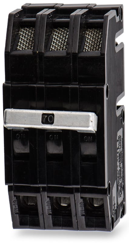 Zinsco Q243070 3 Pole Circuit Breaker