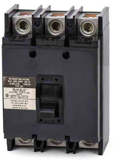 Square D Q2L3175 3 Pole Circuit Breaker
