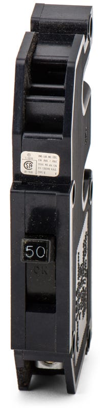 Zinsco Q50 1 Pole Circuit Breaker