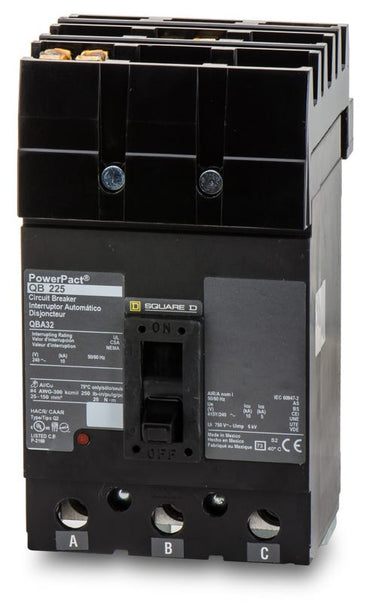 Square D QBA32225 3 Pole Circuit Breaker
