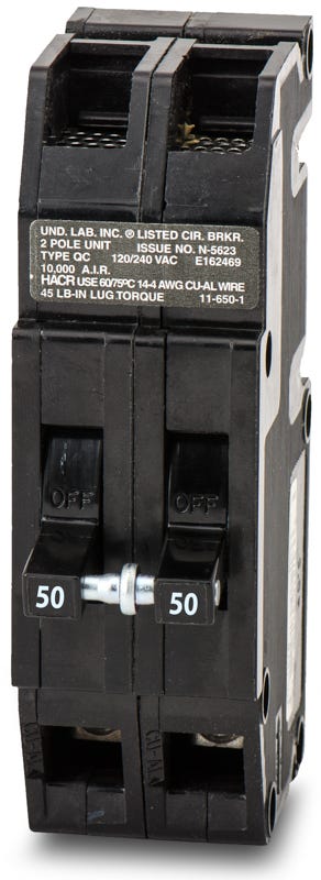 Zinsco QC250 2 Pole Circuit Breaker