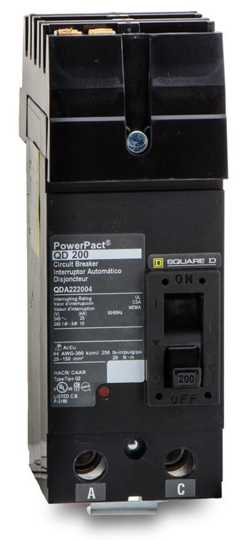 Square D QDA222004 2 Pole Circuit Breaker