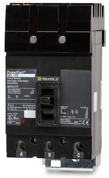 Square D QDA32175 3 Pole Circuit Breaker