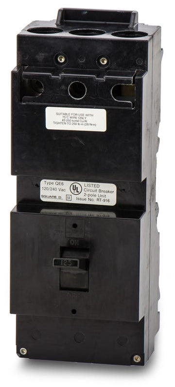 Square D QE2125VH 2 Pole Circuit Breaker